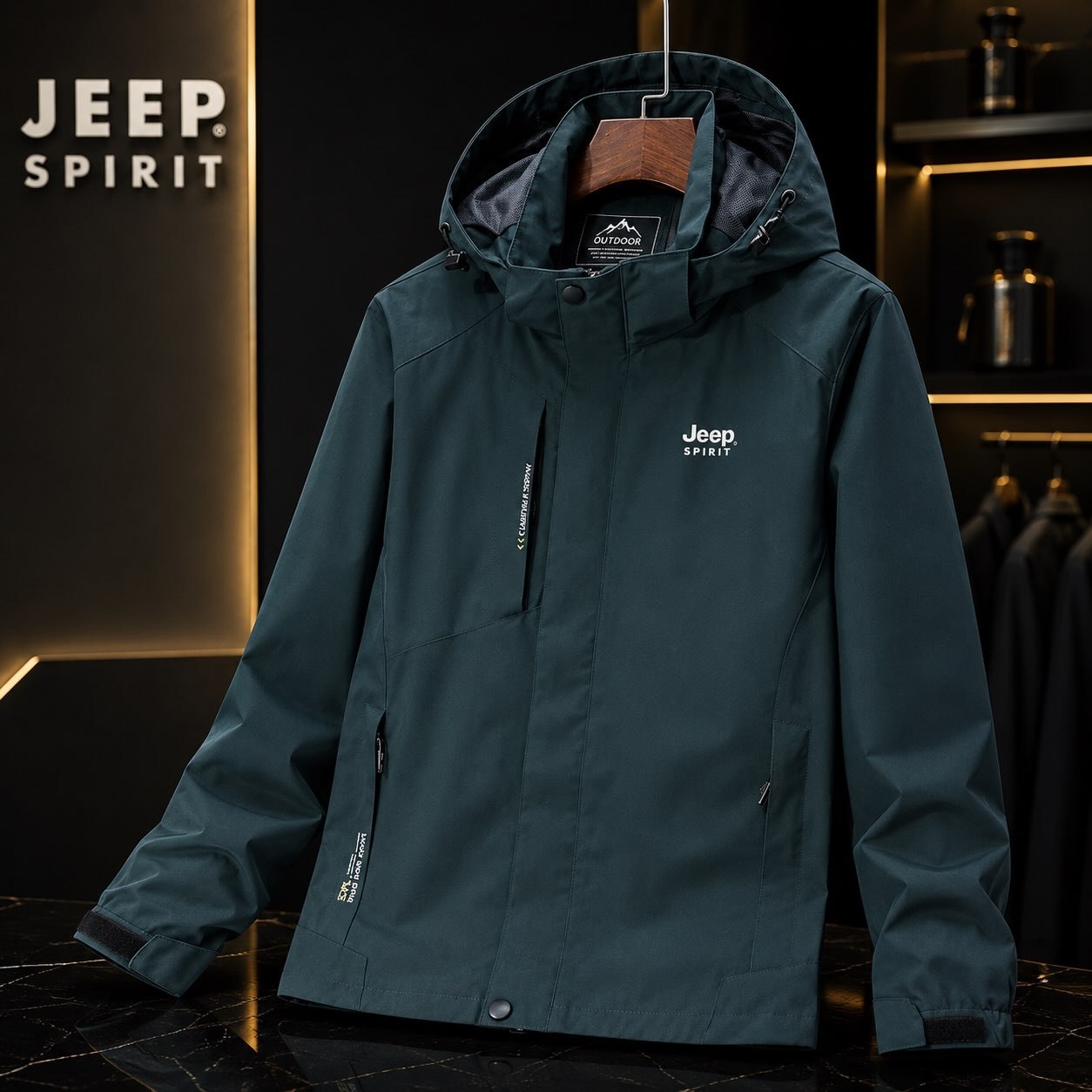کاپشن بادگیر بهاره و پاییزه کد 559JEEP