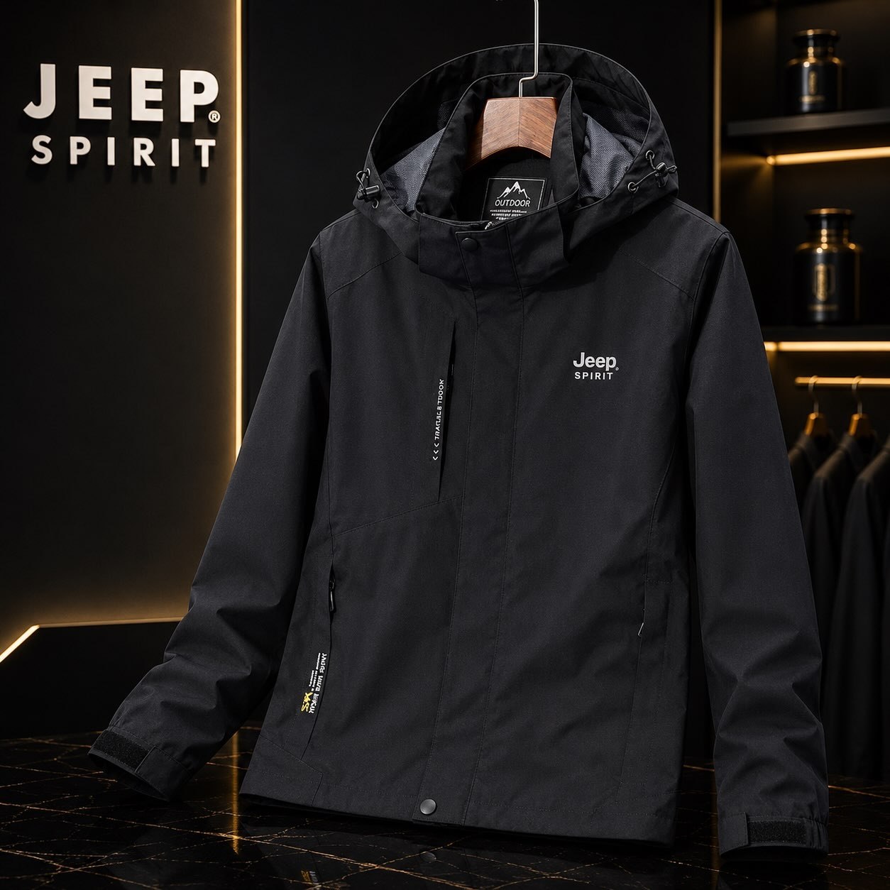 کاپشن بادگیر بهاره و پاییزه کد 559JEEP