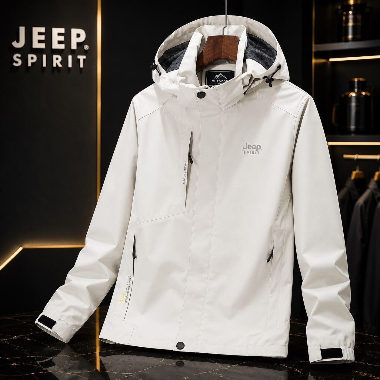 کاپشن بادگیر بهاره و پاییزه کد 559JEEP