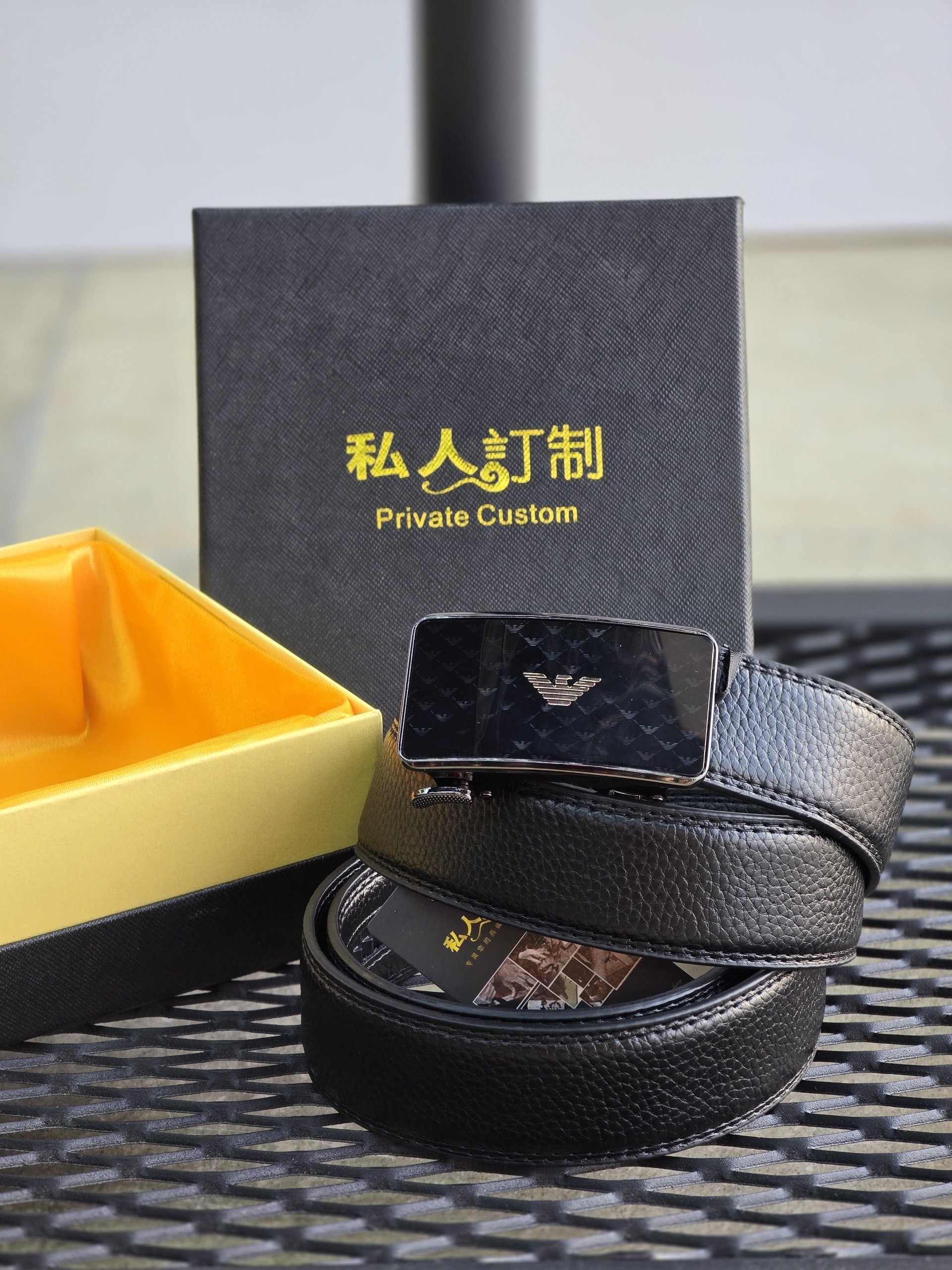کمربند ریلی برند آرمانی کد 049