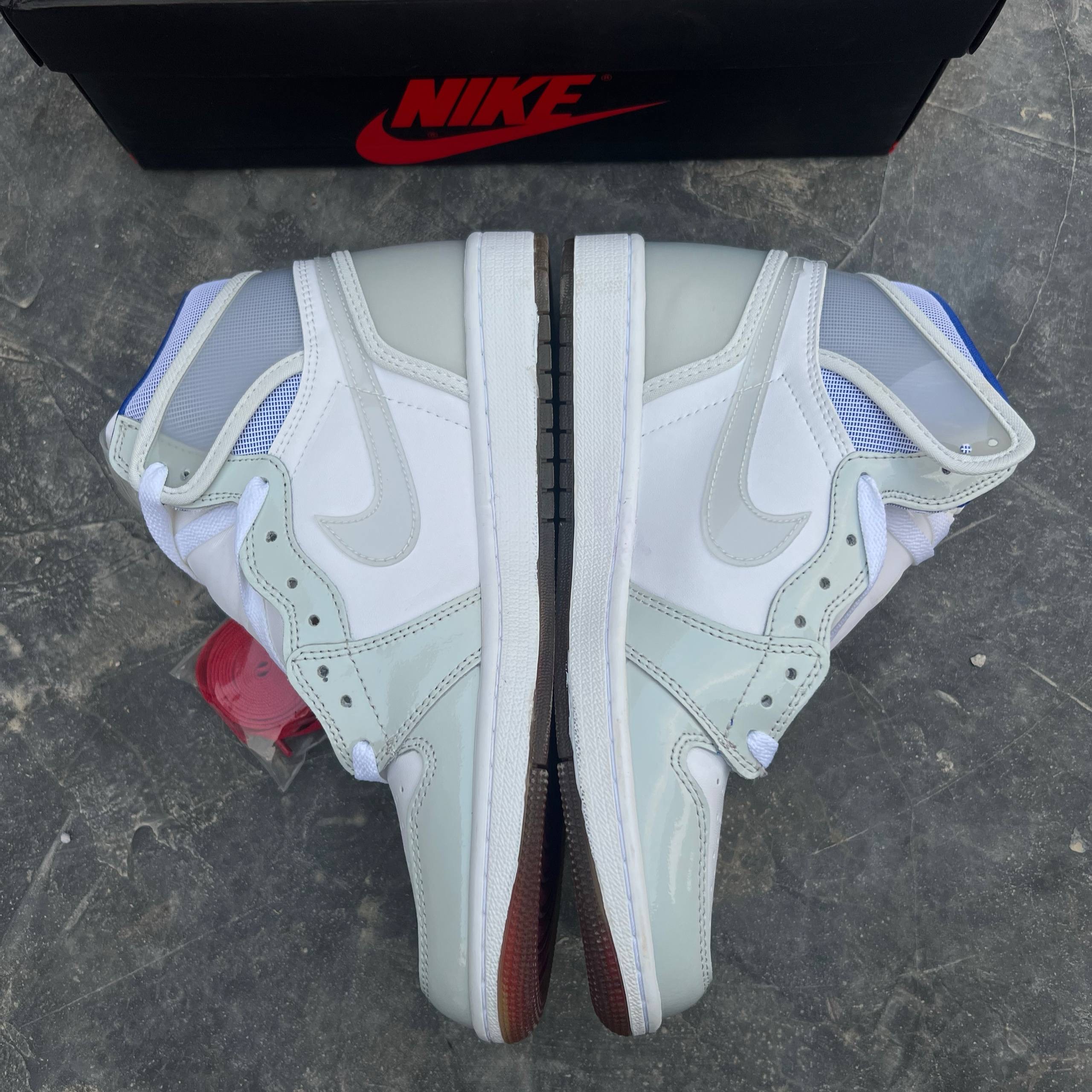 نایک جردن زوم ریسر بلو ‏Air Jordan 1 Zoom Racer Blue 130