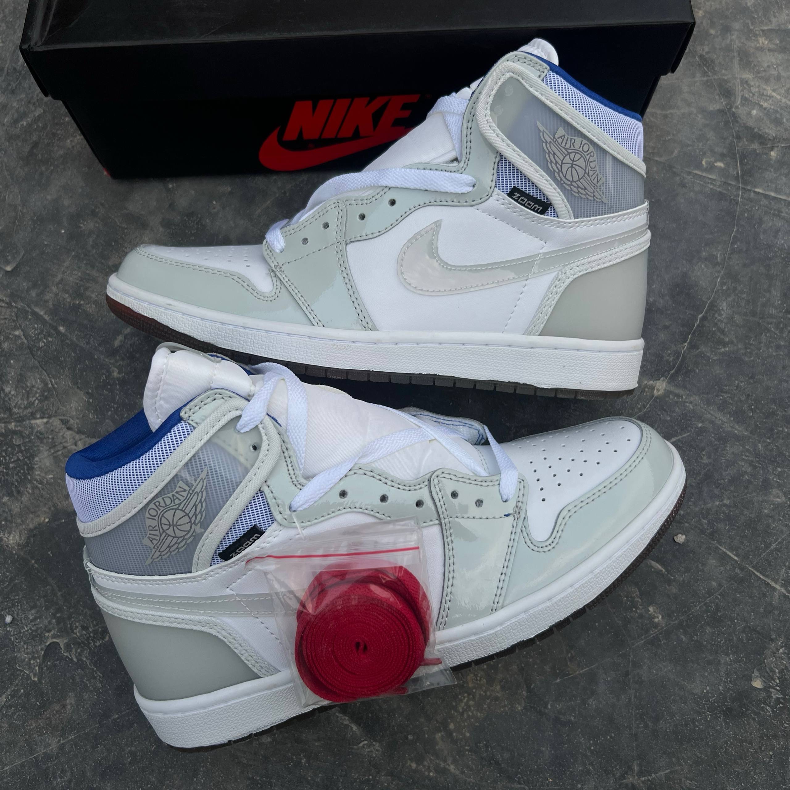 نایک جردن زوم ریسر بلو ‏Air Jordan 1 Zoom Racer Blue 130
