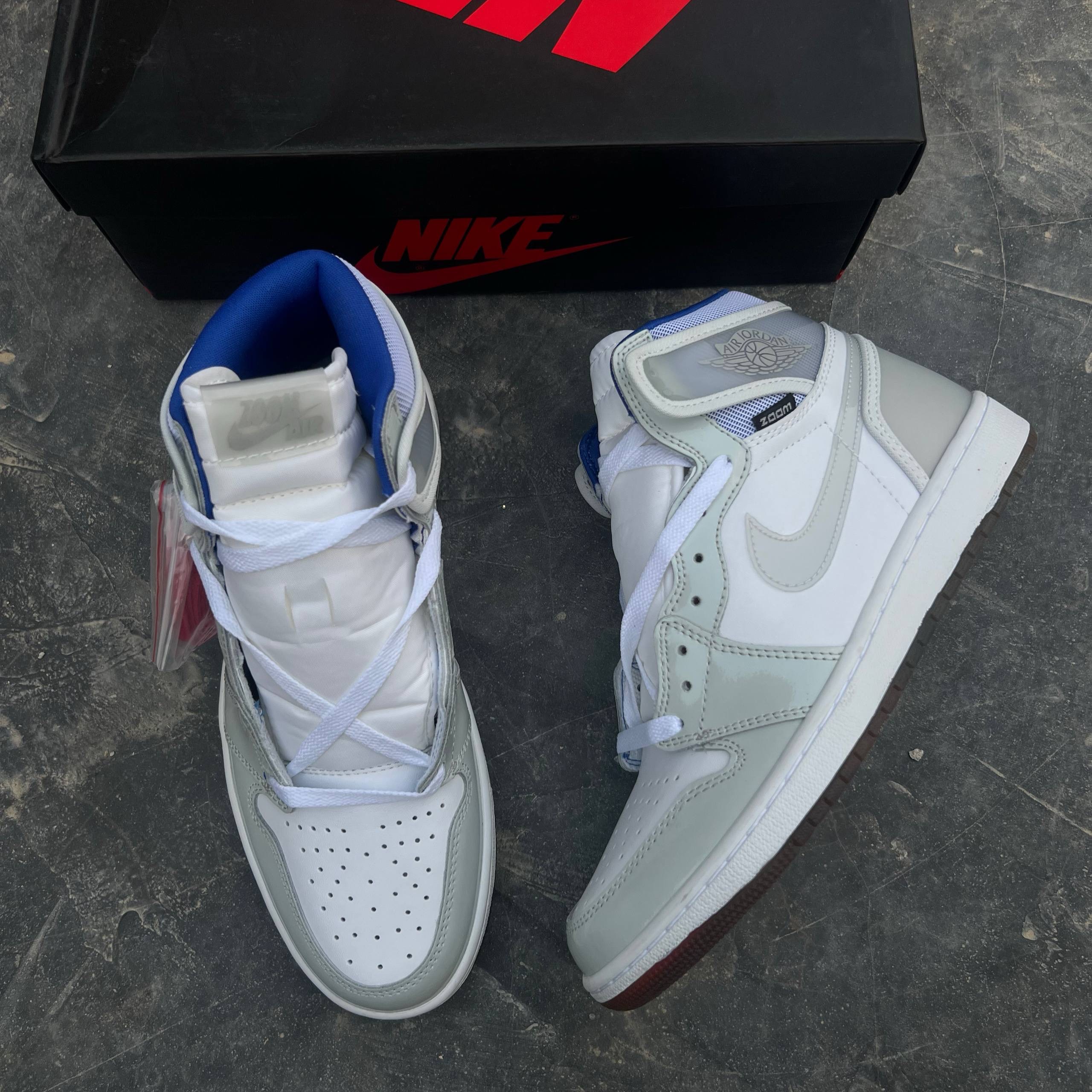 نایک جردن زوم ریسر بلو ‏Air Jordan 1 Zoom Racer Blue 130