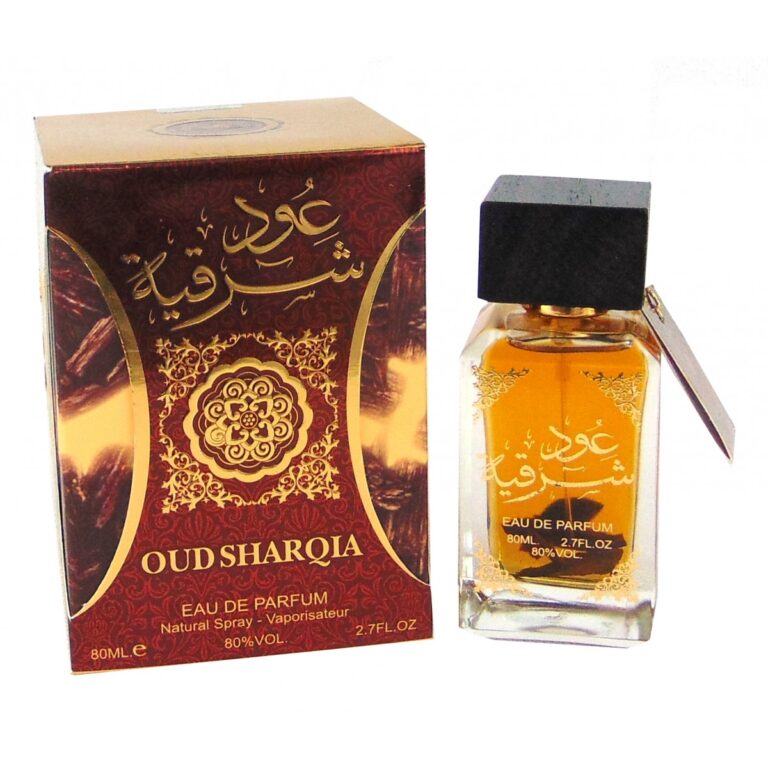 ادکلن اورجینال عود شرقیه OUD SHARQIA برند ارض الزعفران کد