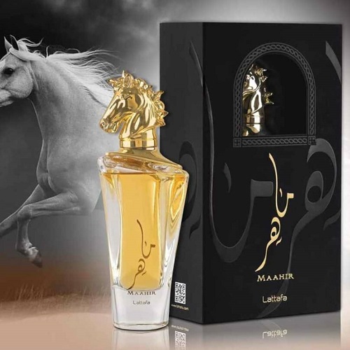   عطر ادکلن ماهر زنانه طلایی لطافه Lattafa Maahir For Women 100ml