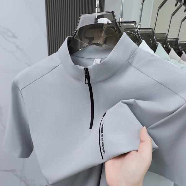 تیشرت نیم زیپ کد 2609