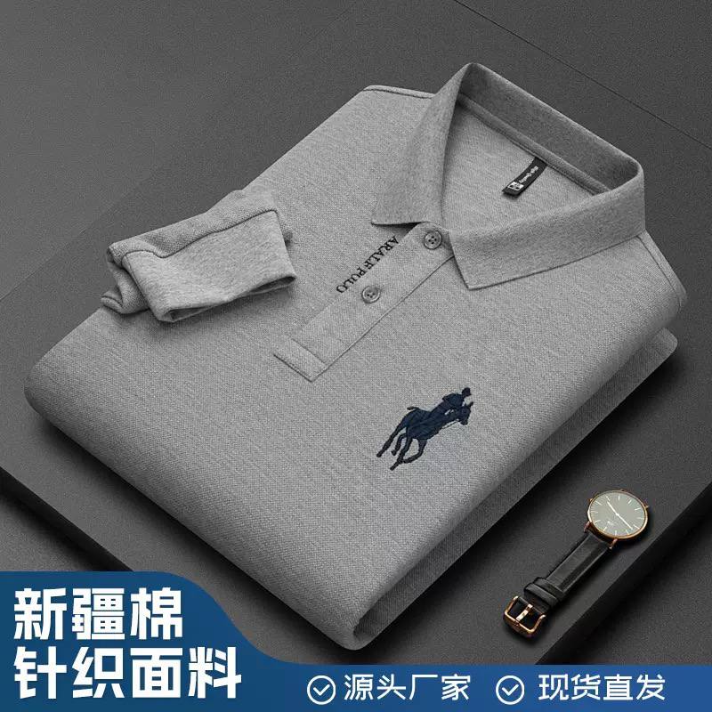 تیشرت یقه دار برند POLO پولو آستین بلند کد 802