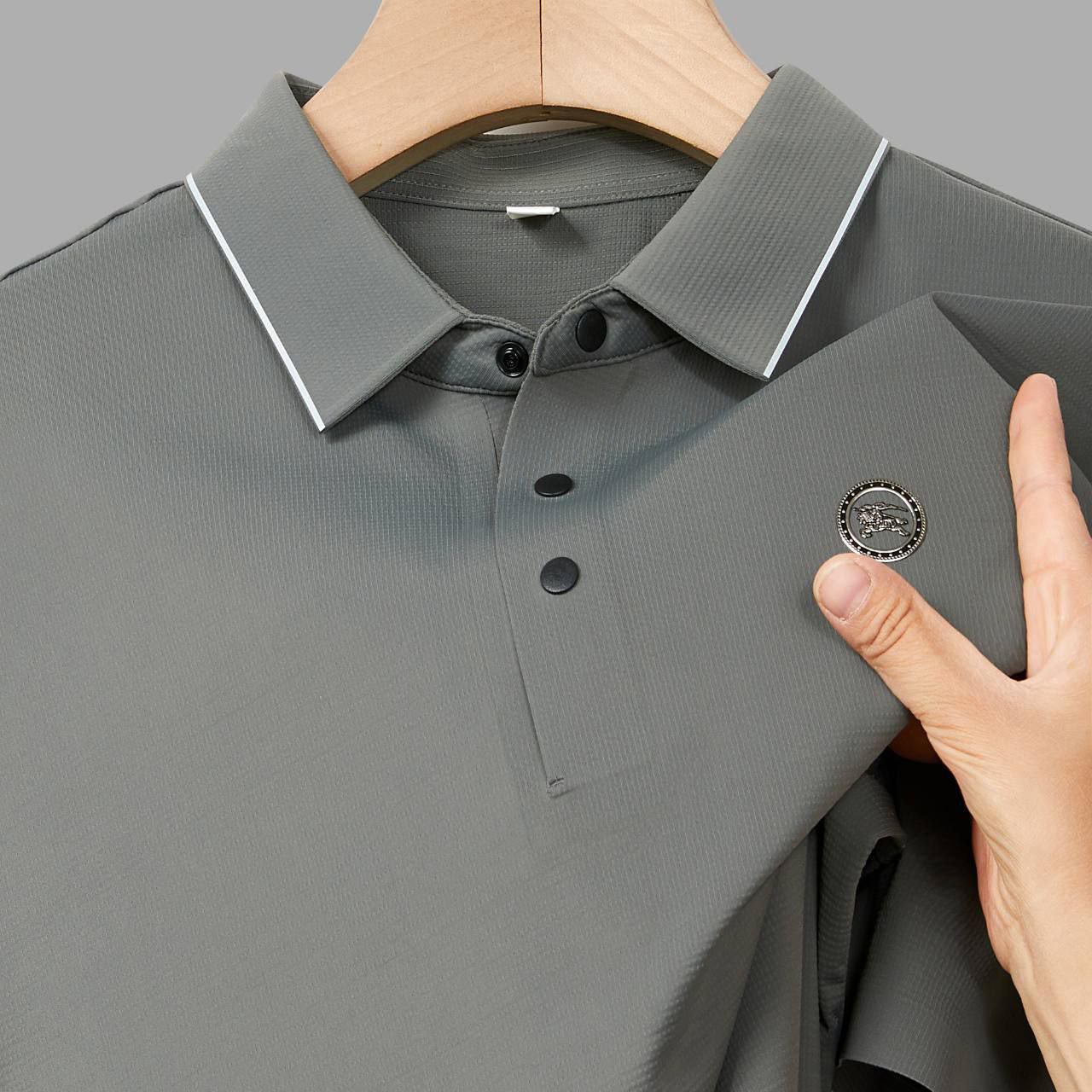 تیشرت یقه دار  کد 8702