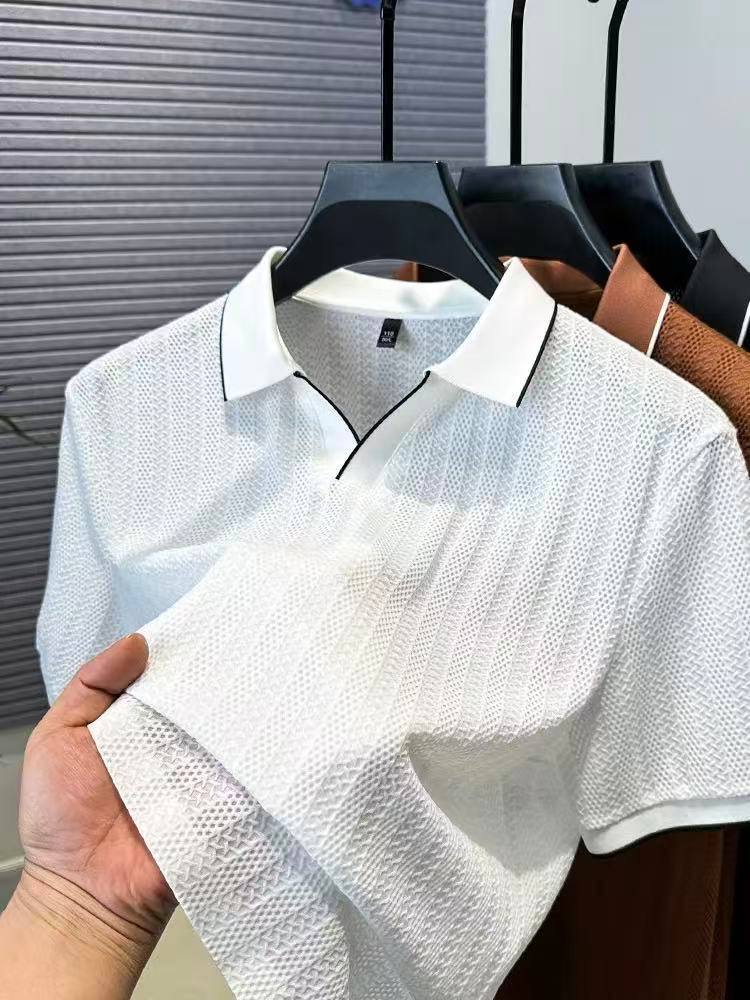 تیشرت یقه کوبایی کد 061