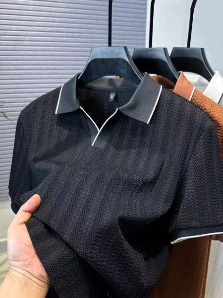 تیشرت یقه کوبایی کد 061