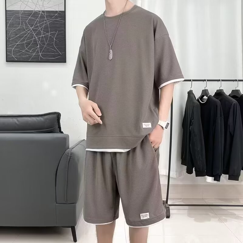 ست تیشرت و شلوارک کد 9059