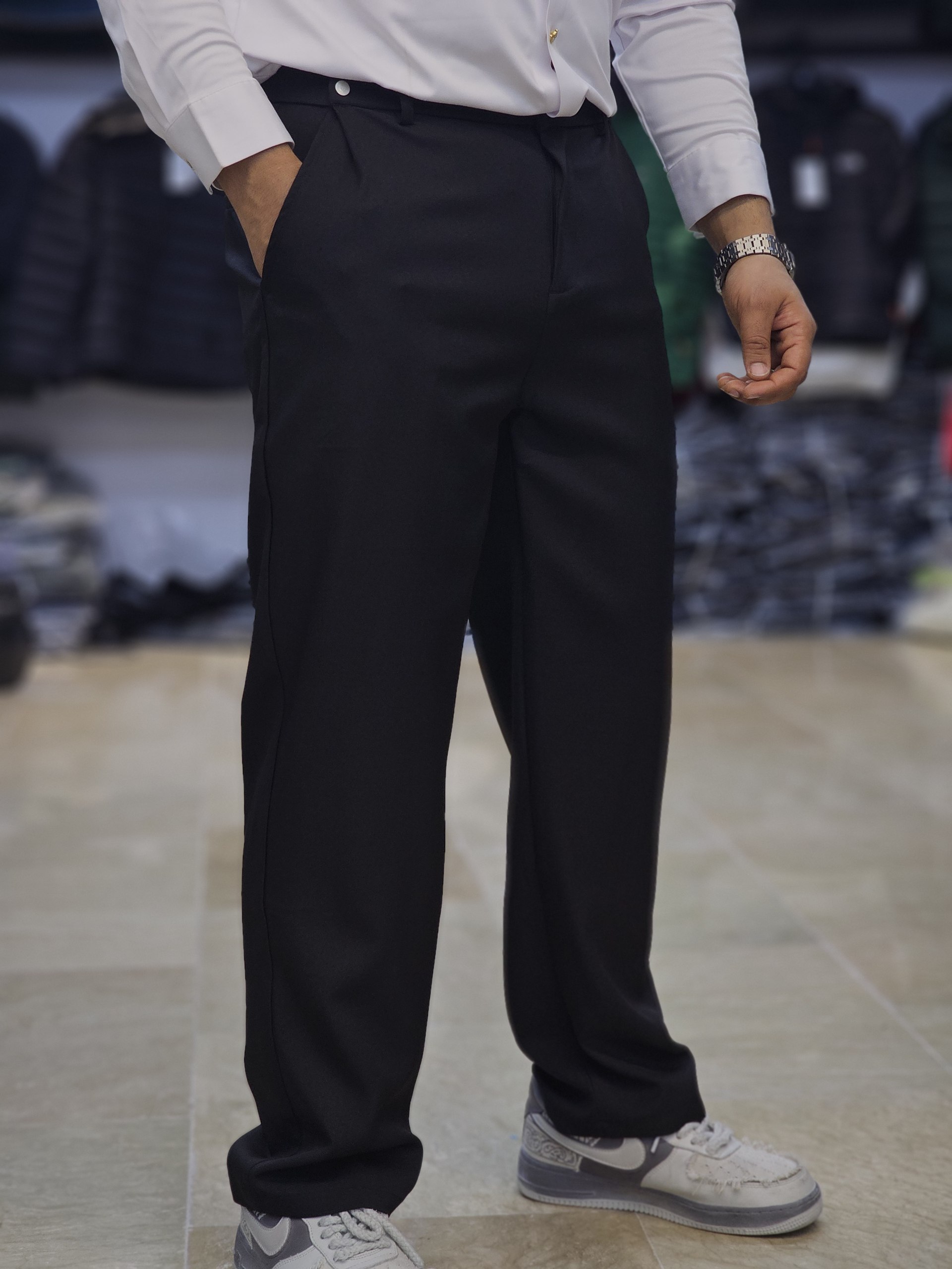 شلوار مام استایل کلاسیک 2519