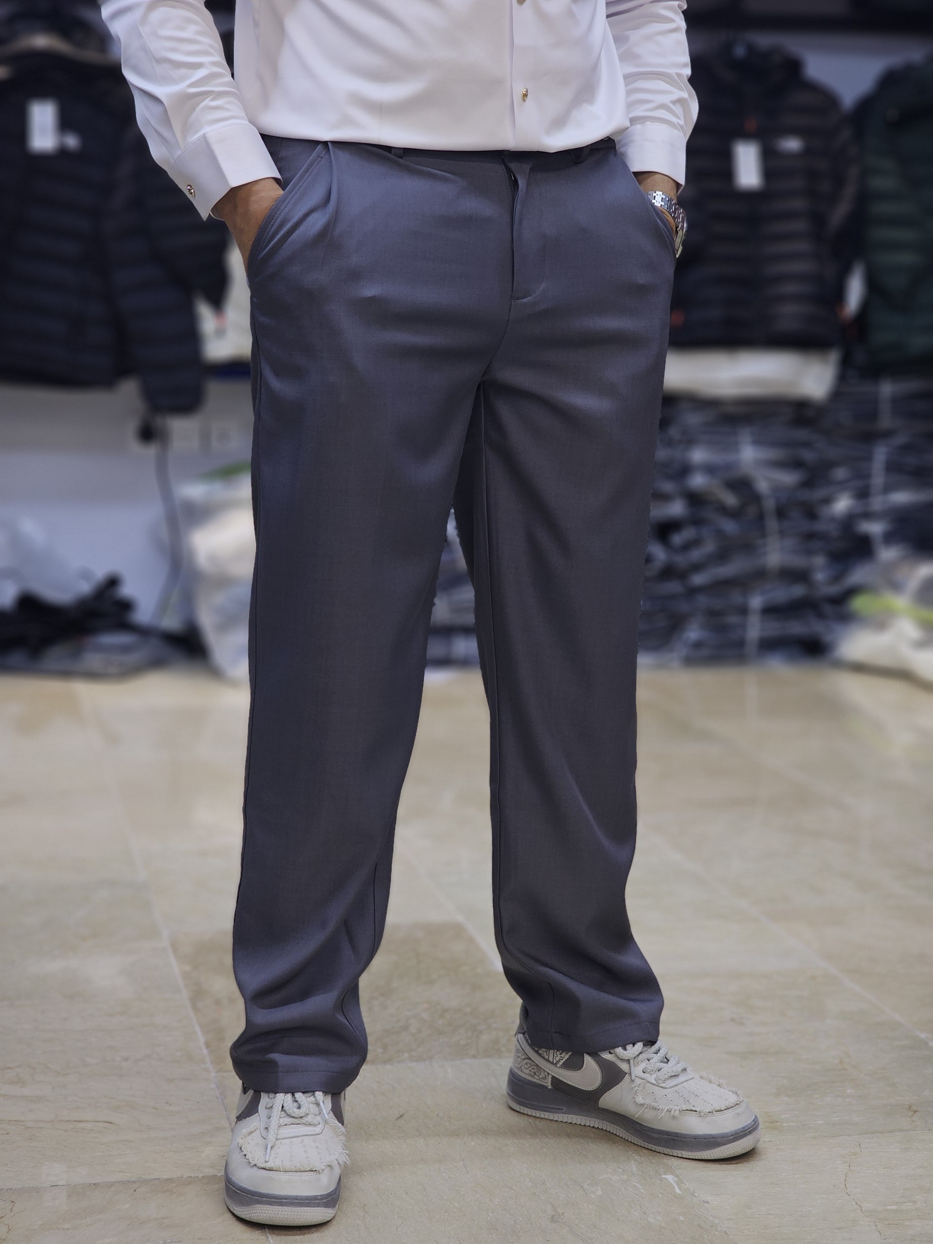 شلوار مام استایل کلاسیک 2519