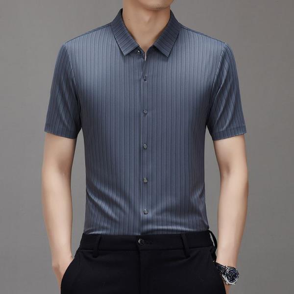 پیراهن ساتن آستین کوتاه کد 2402