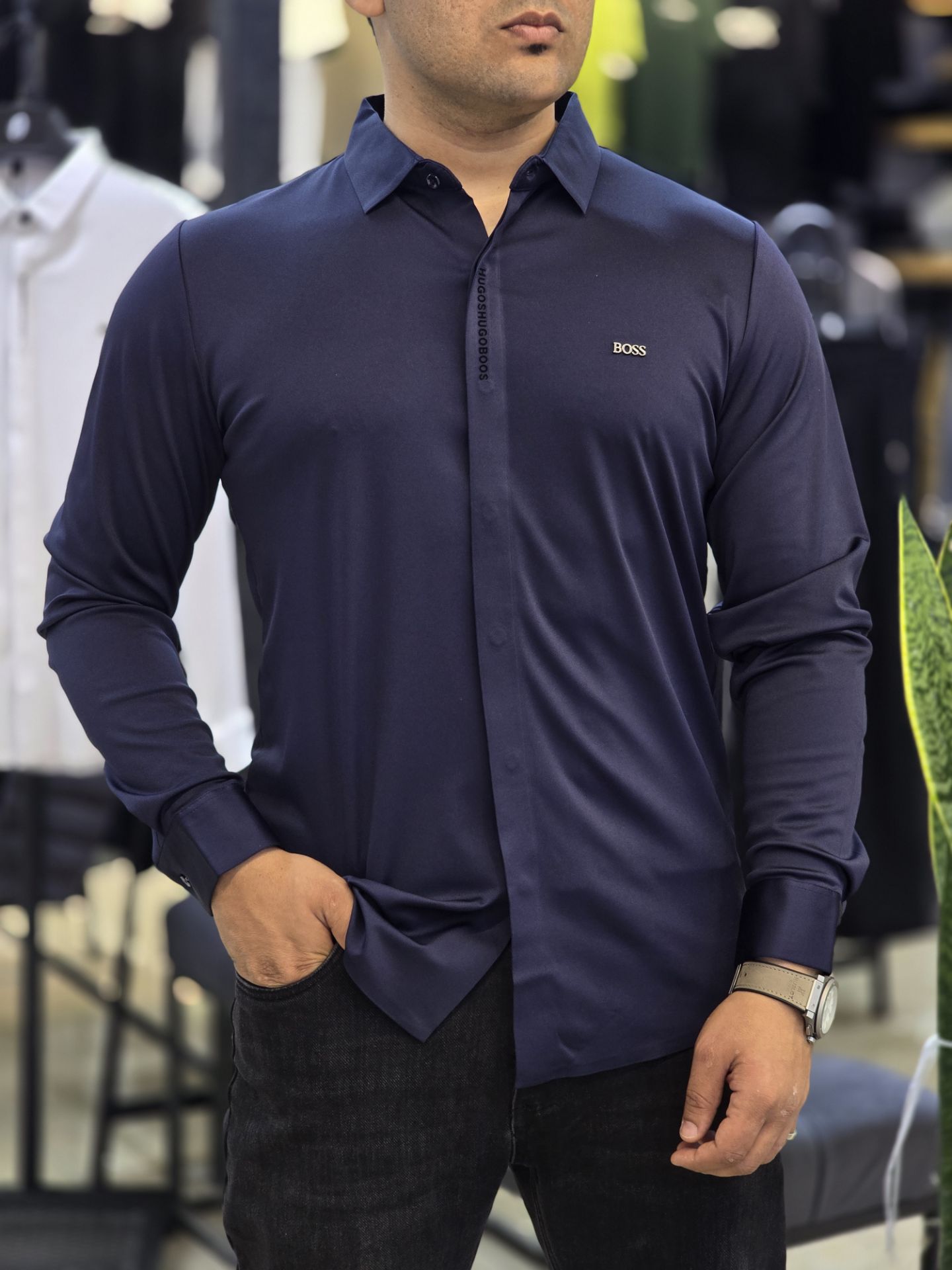 پیراهن مجلسی برند BOSS باس کد 202387