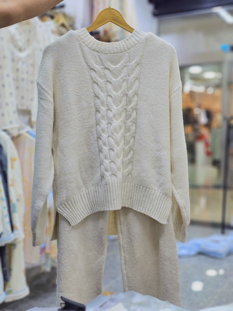 ست دو تیکه بافت