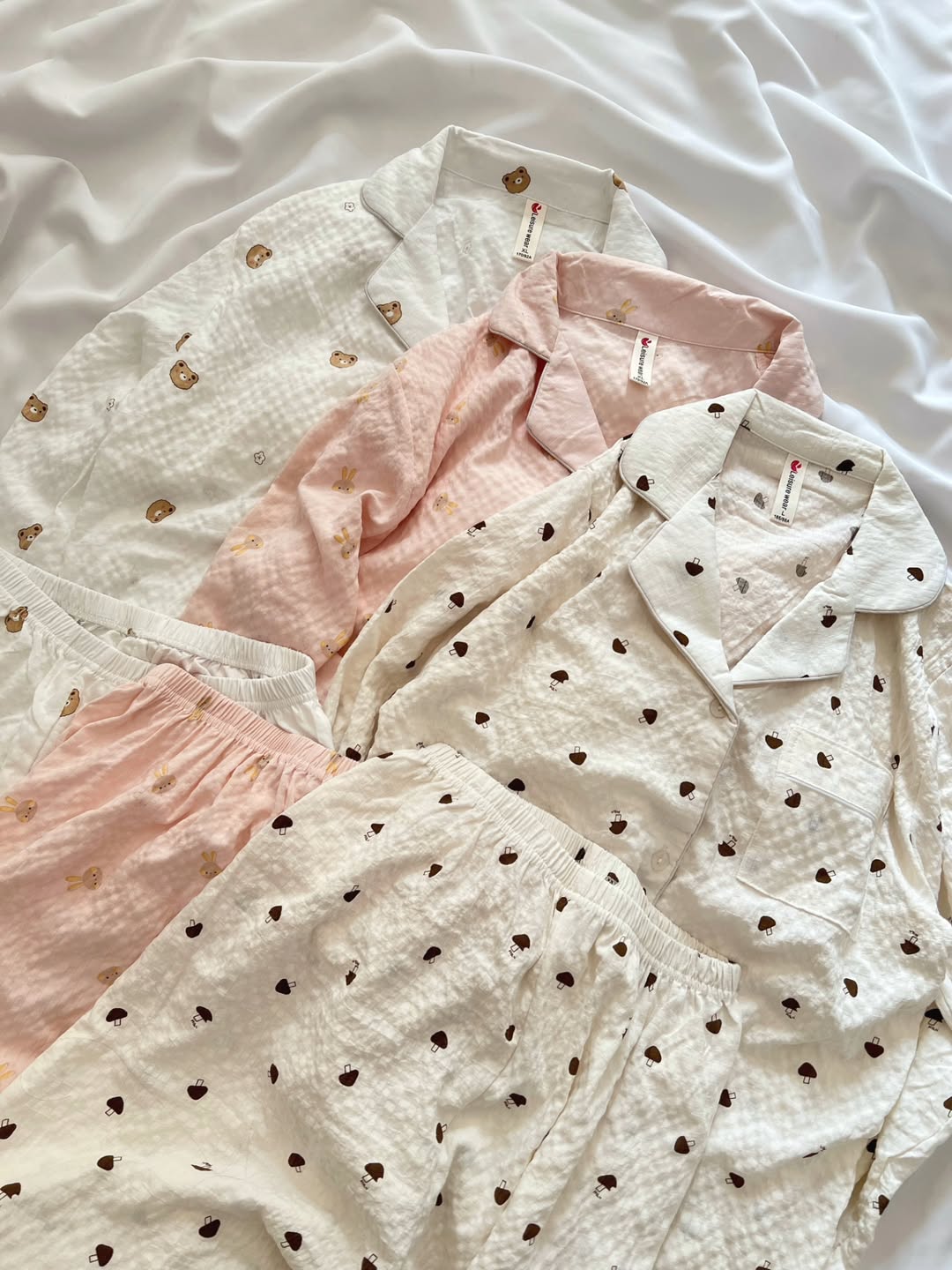 ست دو تیکه بلوز و شلوار نخ پنبه 10864