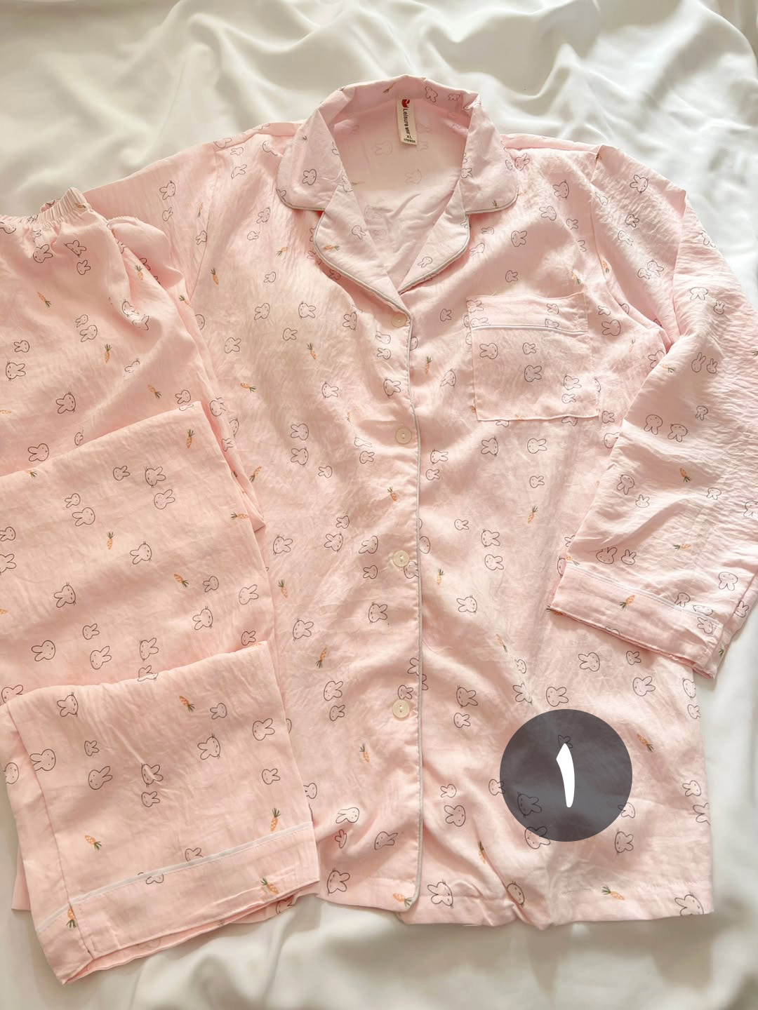 ست دو تیکه بلوز و شلوار نخ پنبه