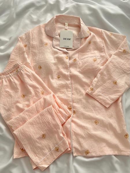 ست دو تیکه بلوز و شلوار نخ پنبه 10900