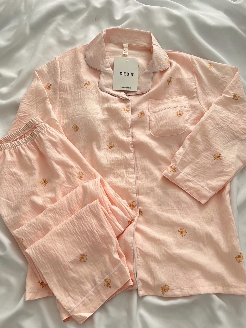 ست دو تیکه بلوز و شلوار نخ پنبه 10900