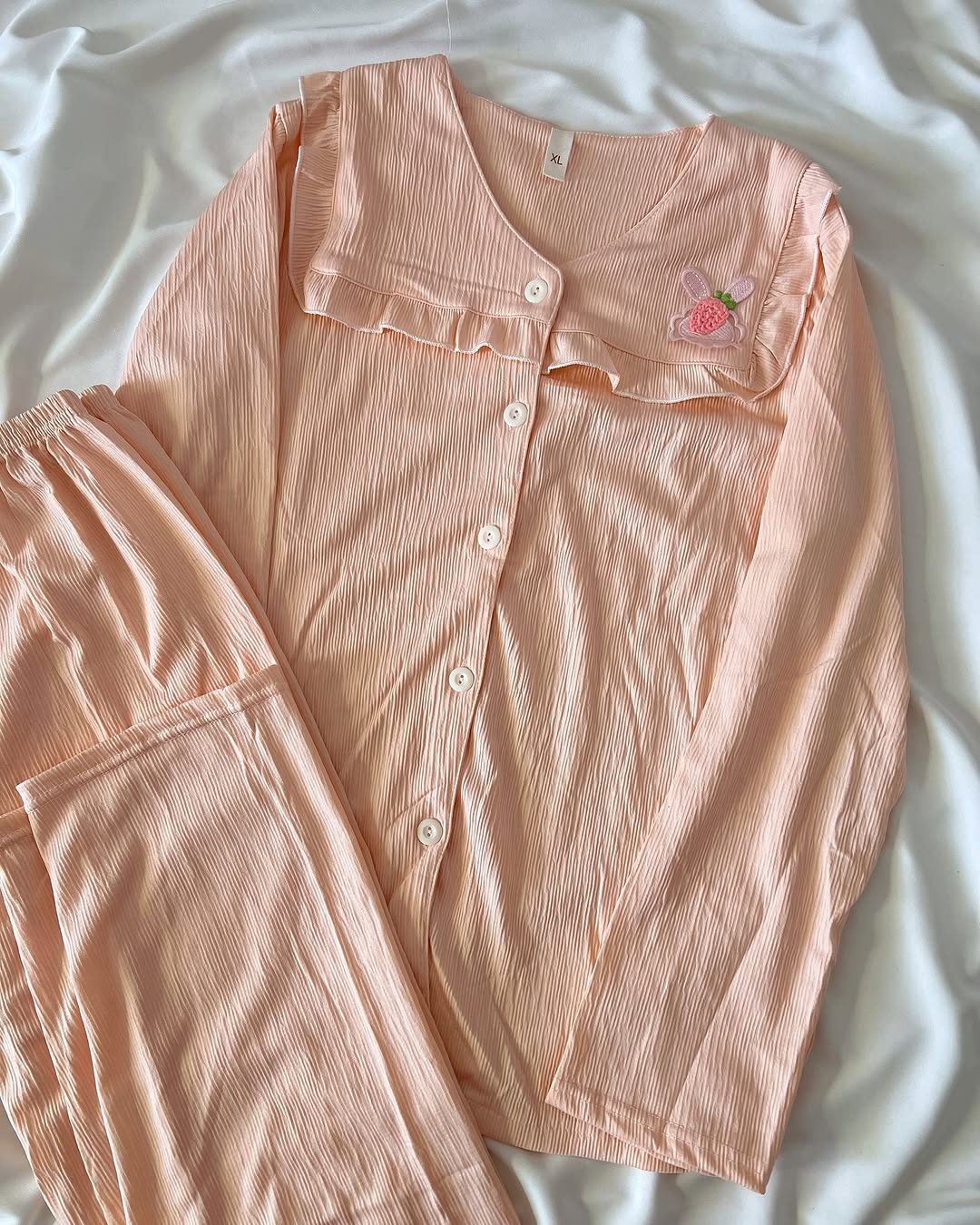 ست دو تیکه بلوز و شلوار نخی