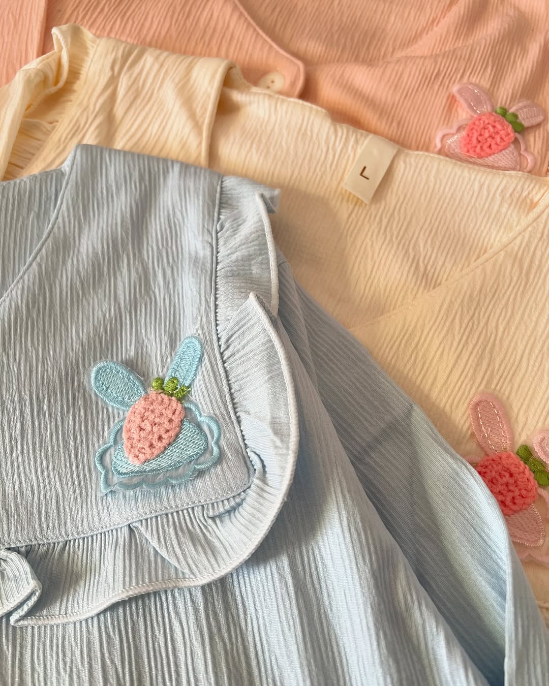 ست دو تیکه بلوز و شلوار نخی