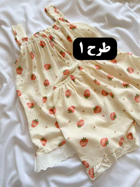 ست دو تیکه تاپ و شرتک پفکی 10979