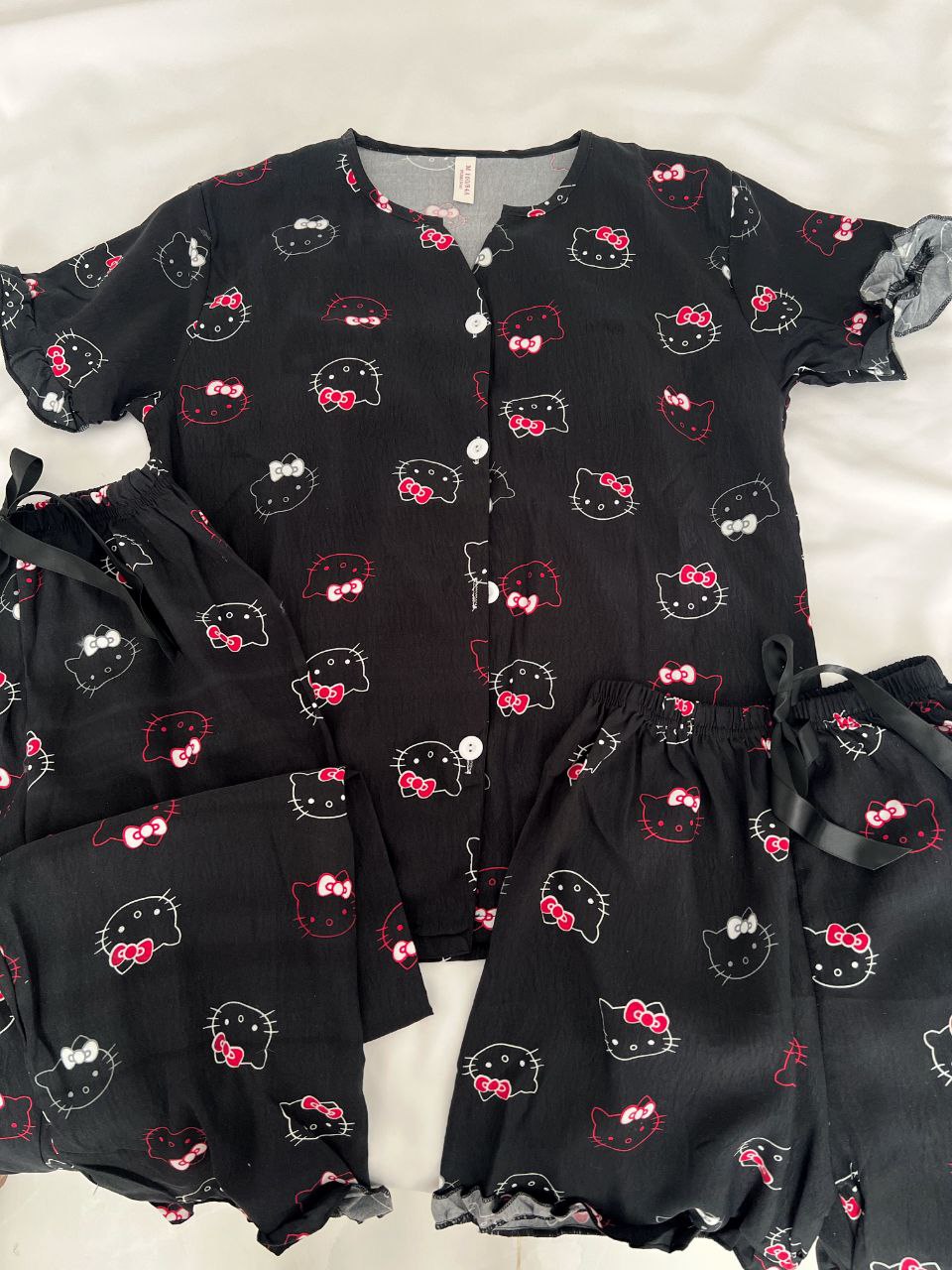 ست سه تیکه نخی فانتزی 10919