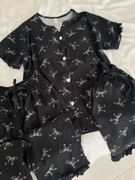 ست سه تیکه نخی فانتزی 10922