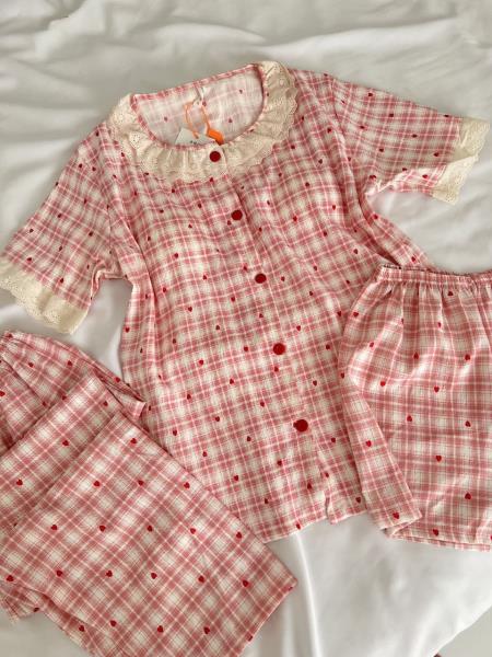 ست سه تیکه نخی فانتزی 10923