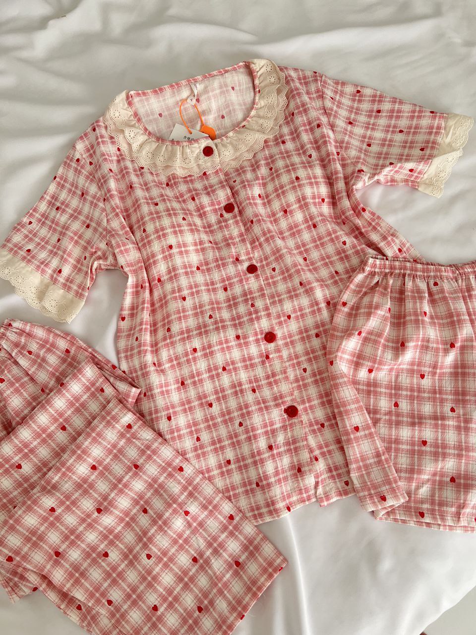 ست سه تیکه نخی فانتزی 10923