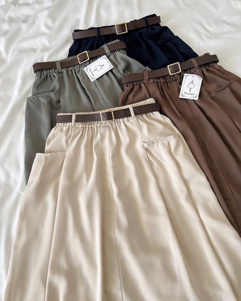 دامن کرپ 9834