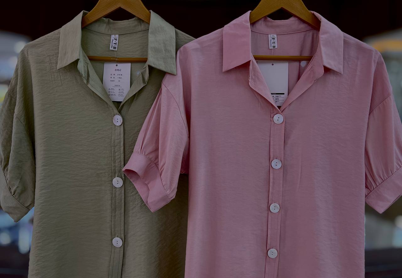 شوميز استين كوتاه