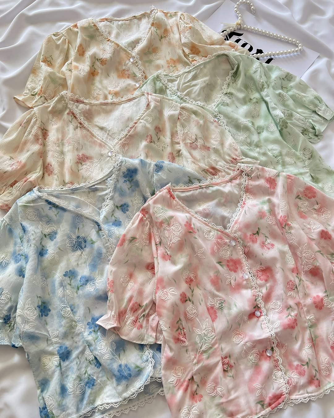 شومیز کراپی مجلسی 10120