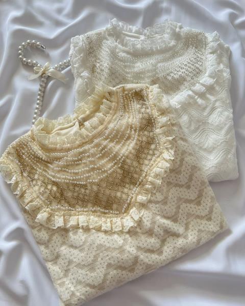 شومیز گیپور مجلسی 10124