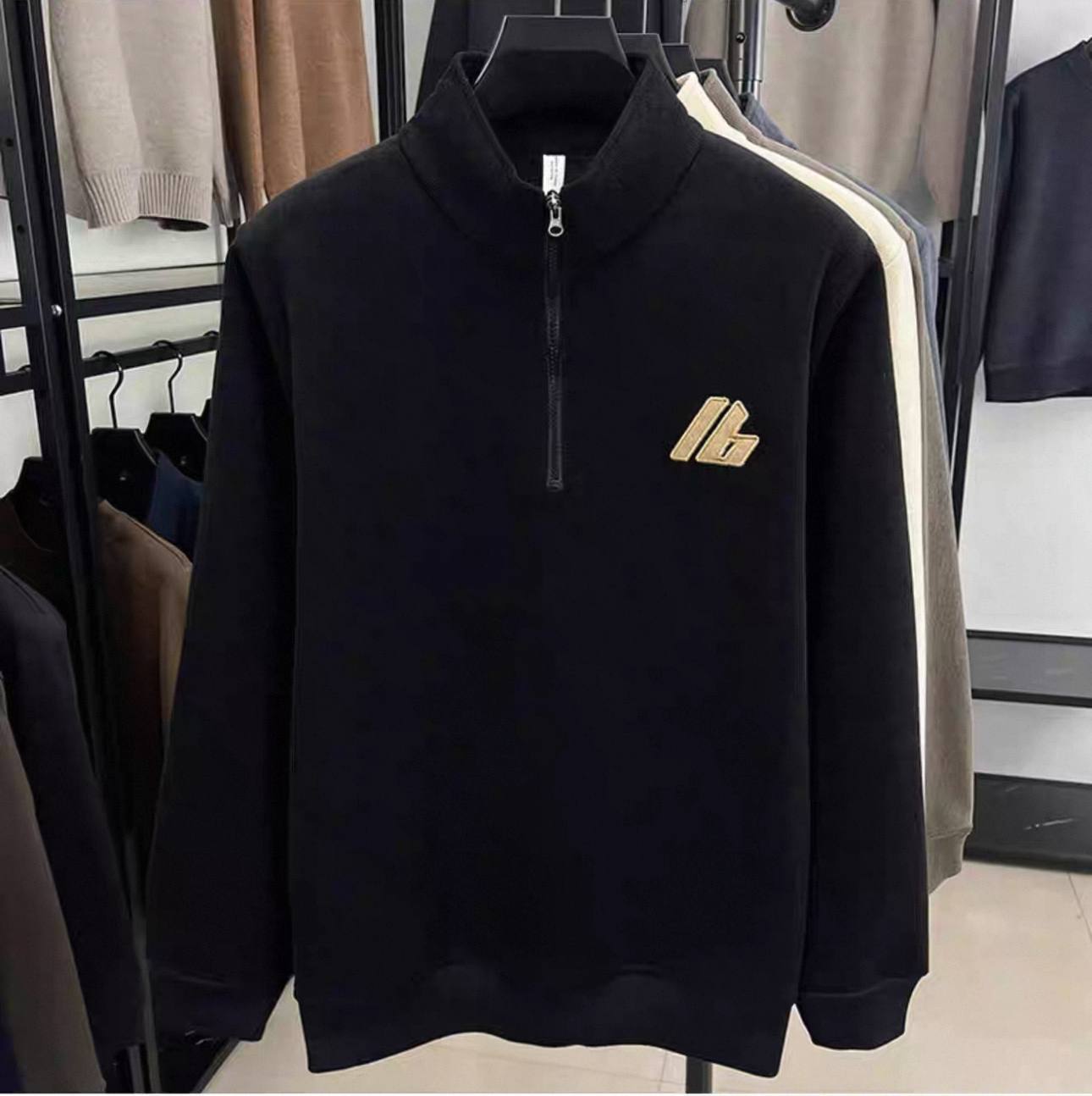 دورس یقه 3 سانت نیم زیپ 7713