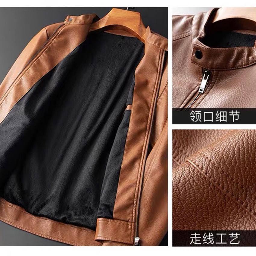 کاپشن چرم مردانه کد 2016