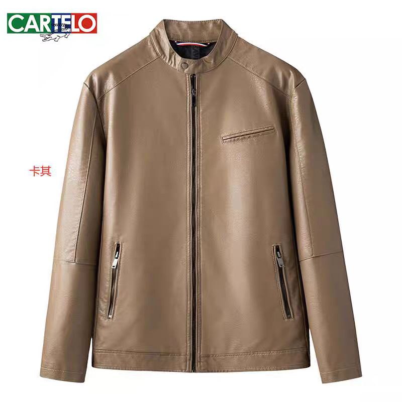 کاپشن چرم  کد 2665
