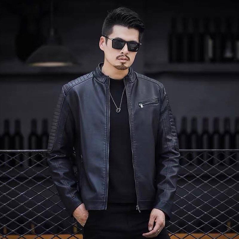 کاپشن چرم کد 635