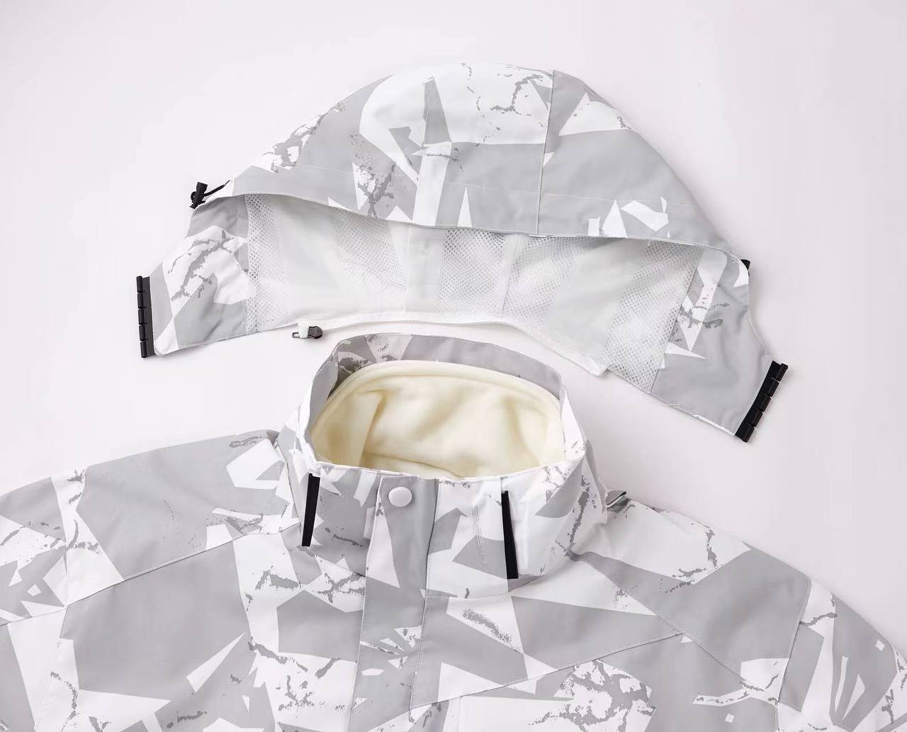 نیم اور برزنت دوپوش طرح دار مارک جیب کد 9911D