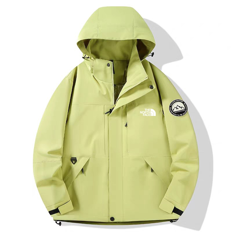 کاپشن دو پوش پلار دار دو قلو (گورتکس) مارک North face کد 99699