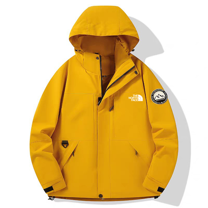 کاپشن دو پوش پلار دار دو قلو (گورتکس) مارک North face کد 99699