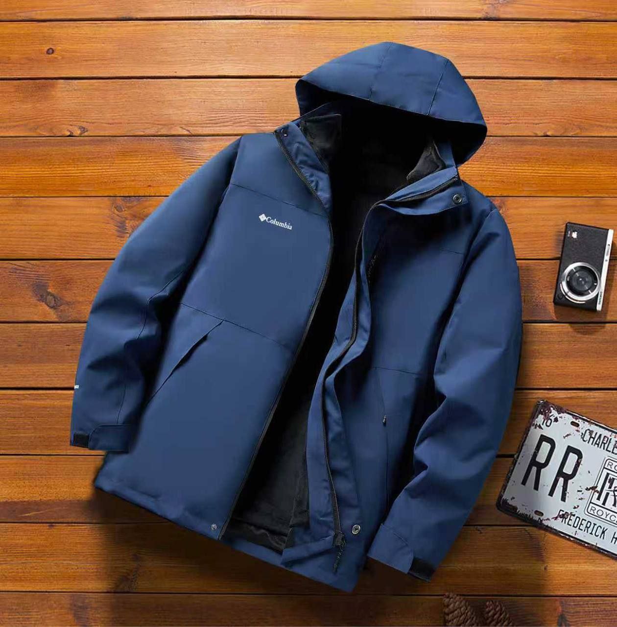 کاپشن دو پوش پلار دار مارک کلمبیا کد 8877