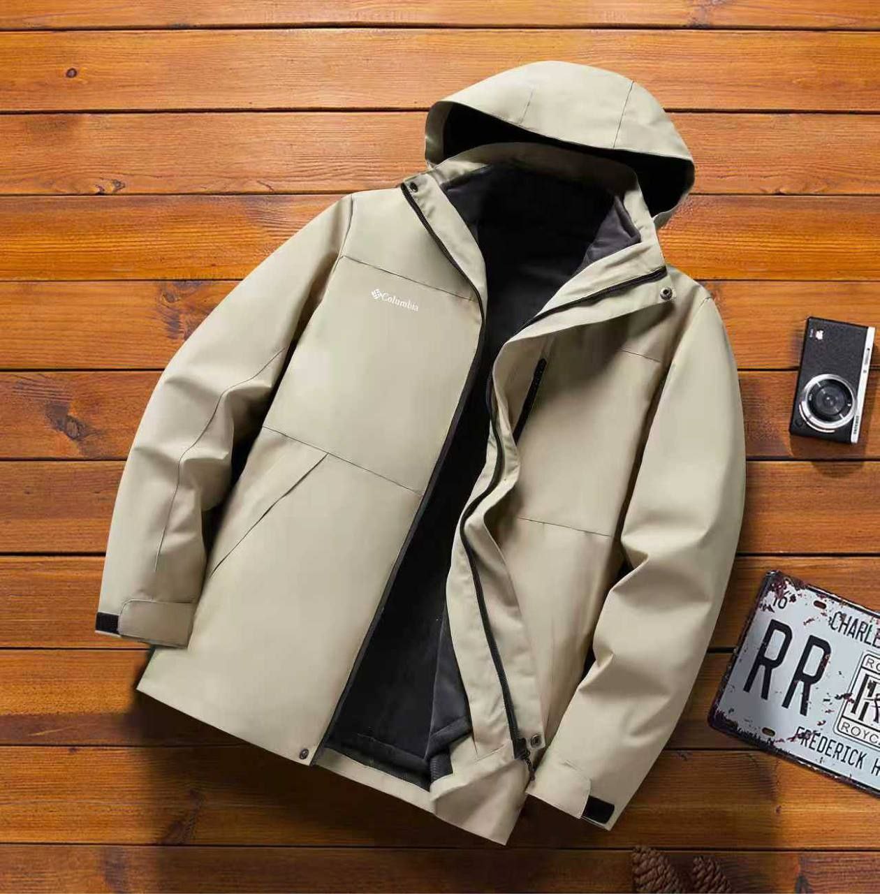 کاپشن دو پوش پلار دار مارک کلمبیا کد 8877