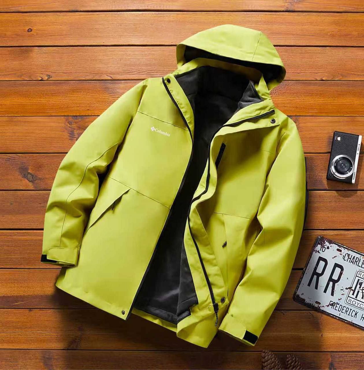 کاپشن دو پوش پلار دار مارک کلمبیا کد 8877