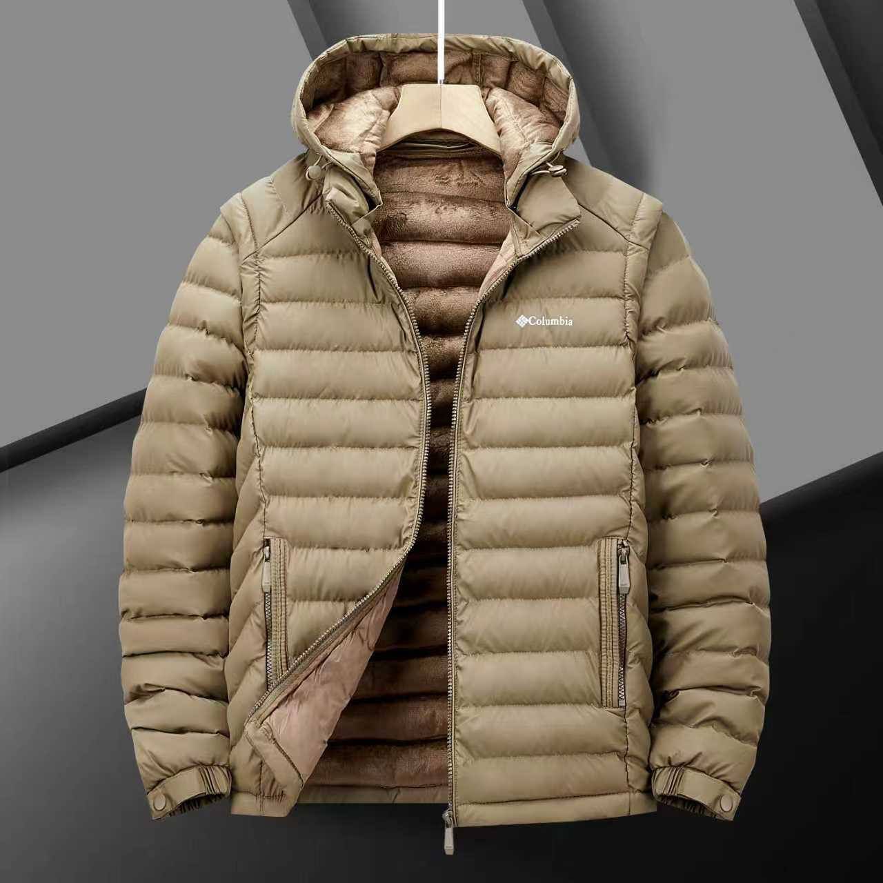 کاپشن طرح پر استین جداشونده کد L15