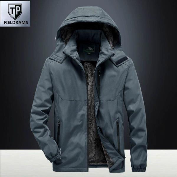 کاپشن بادگیر خزدار کد 2399