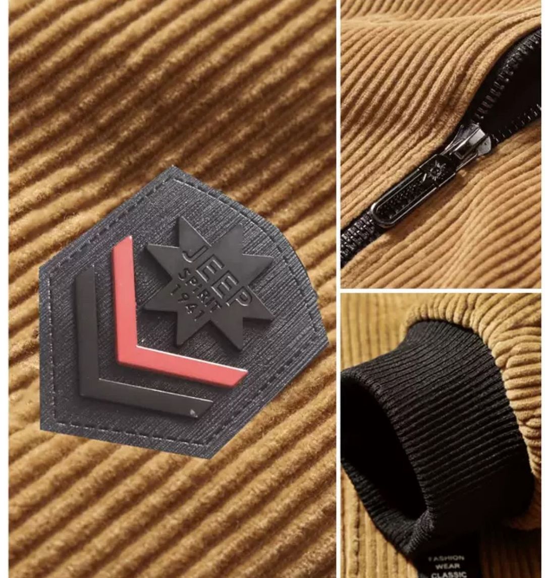 کت مخمل کبریتی  برند jeep کد 39139