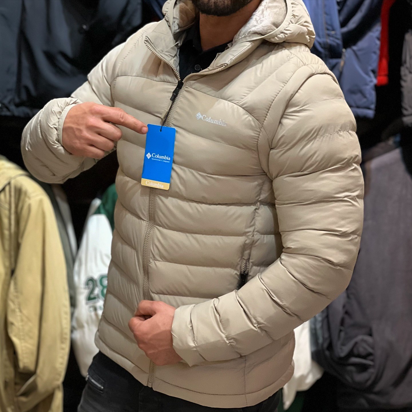 کاپشن طرح پر اسپورت مارک کلمبیا کد 9911C