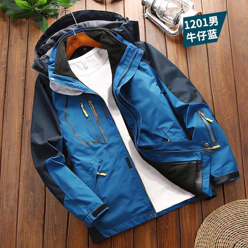 كاپشن دو پوش پلار دار دو قلو (گورتكس) مارک OUTDOOR کد 1201